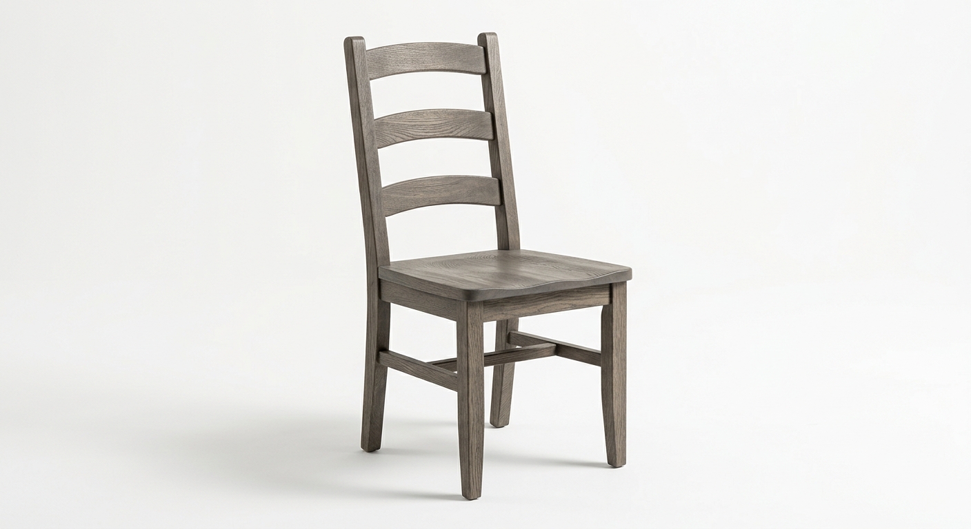 Warm dining chair (Gray Wood)