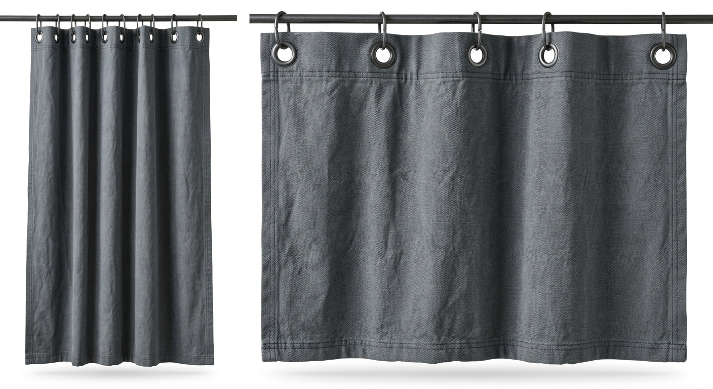 Industrial canvas curtain