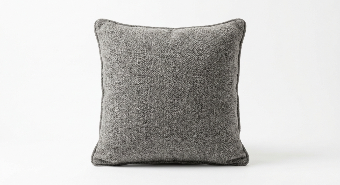 Scandinavian wool cushion
