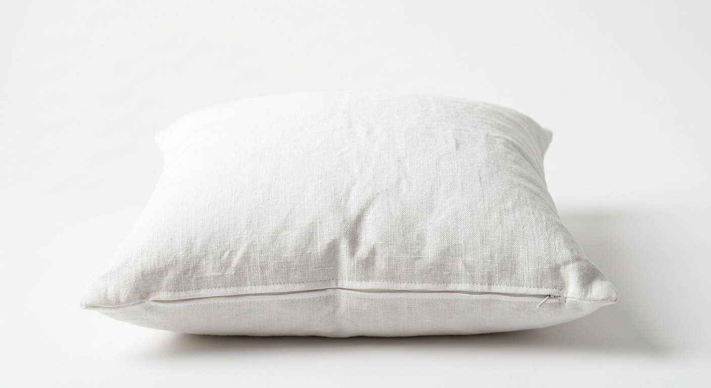 Scandinavian linen cushion