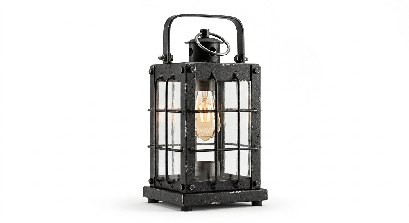 Industrial decor object (Black Metal)