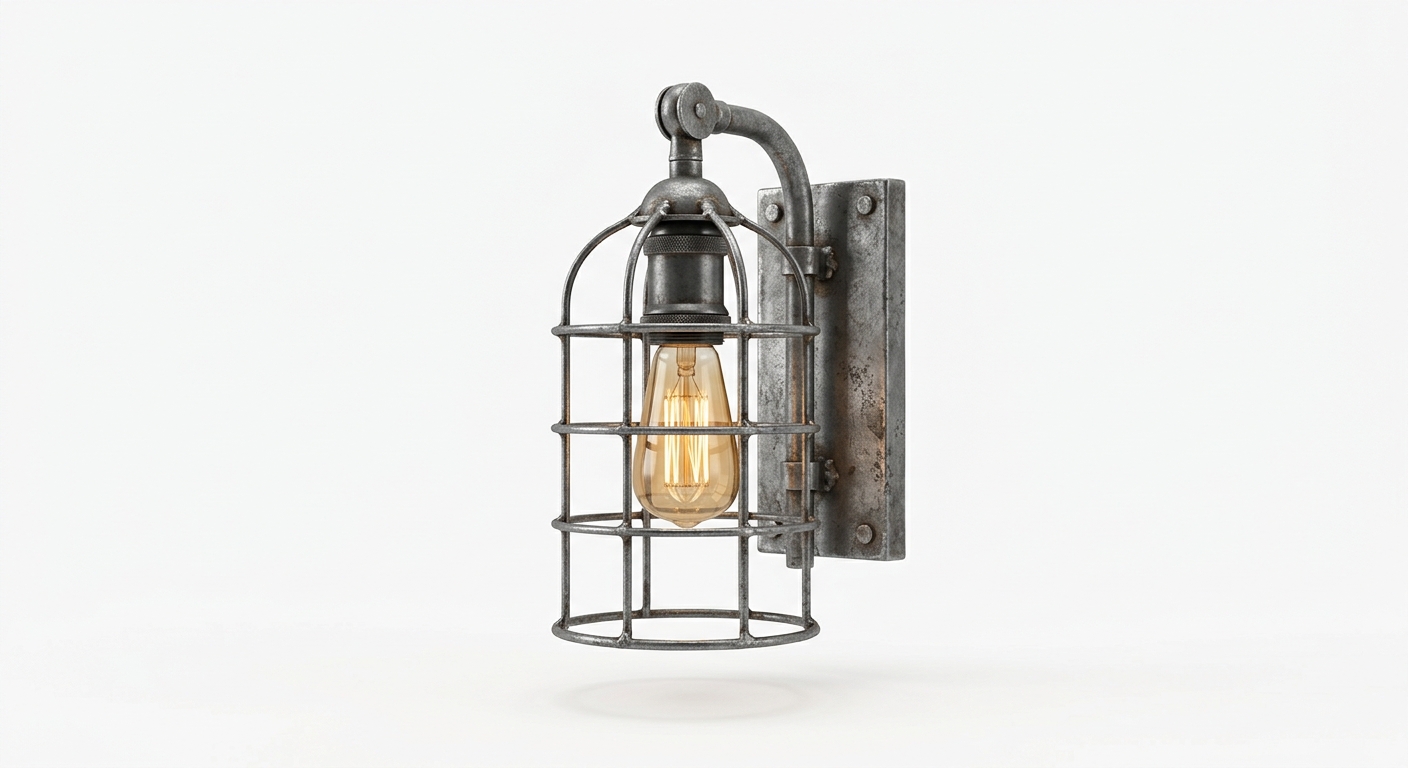 Industrial decor object (Gray Metal)