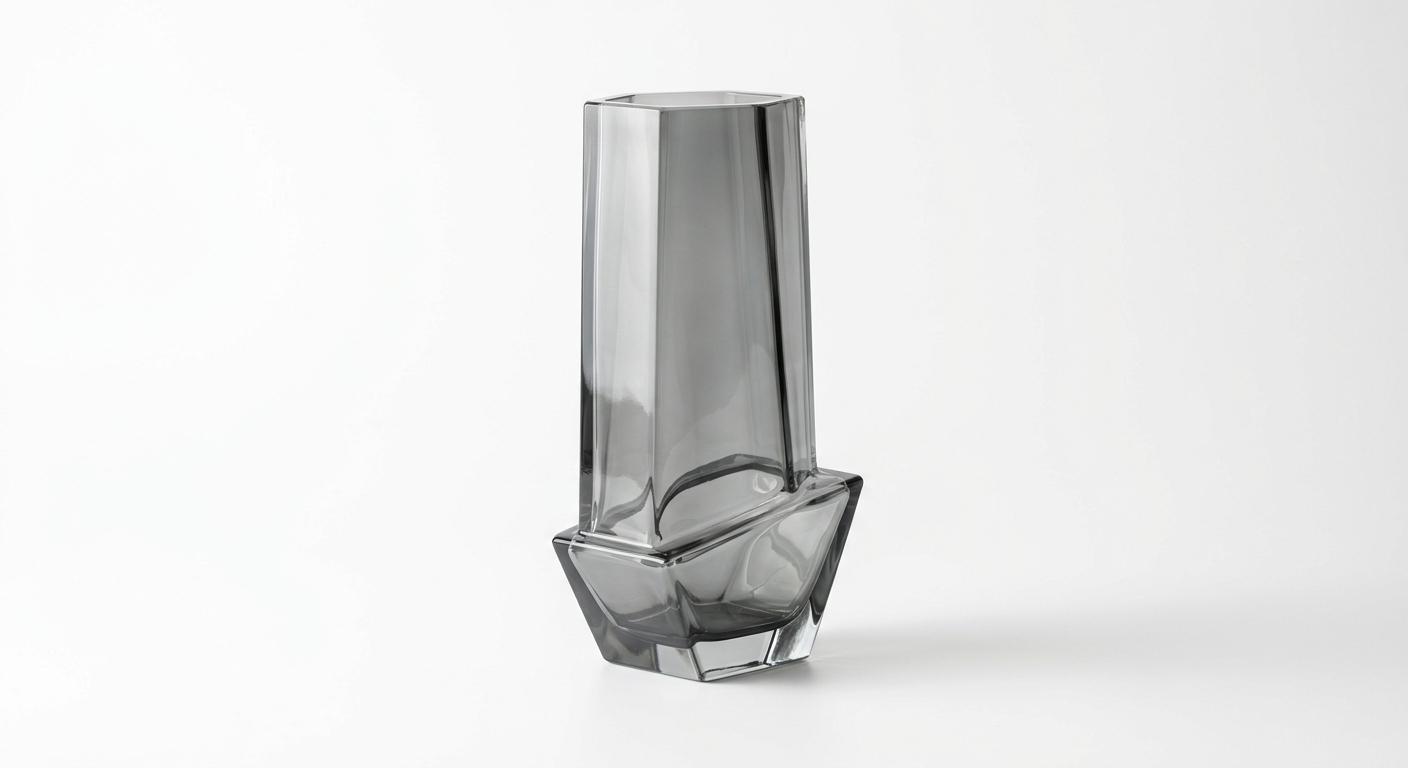 Modern decor object (Gray Glass)