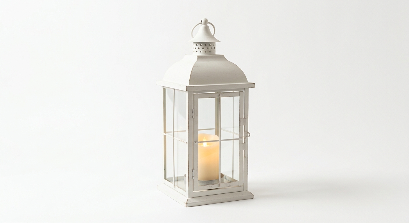 Warm decor object (White Metal)