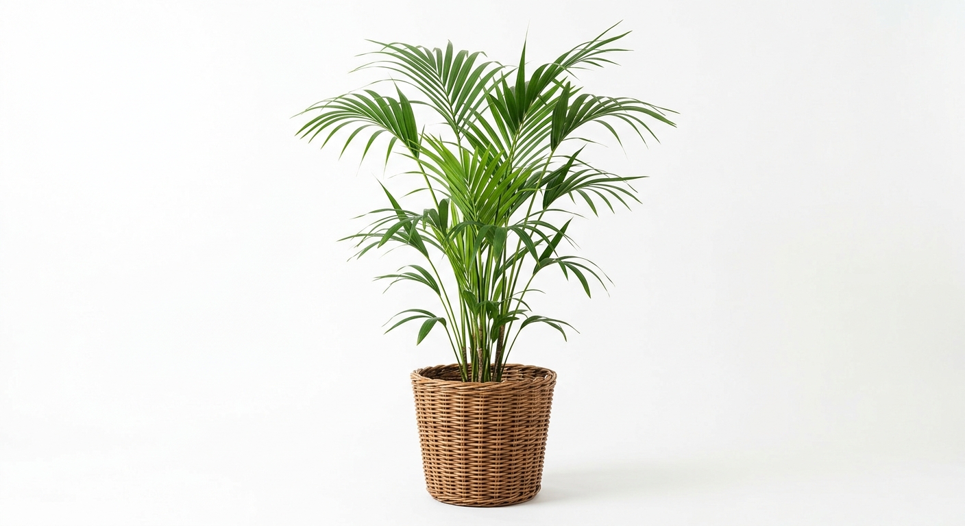 Scandinavian floor plant (Brown Rattan)
