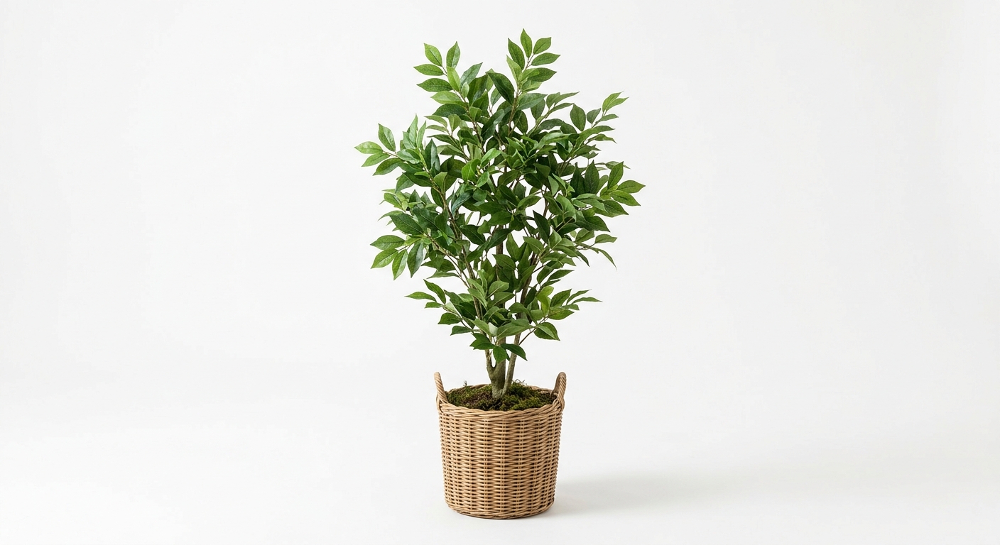 Scandinavian floor plant (Green Rattan)