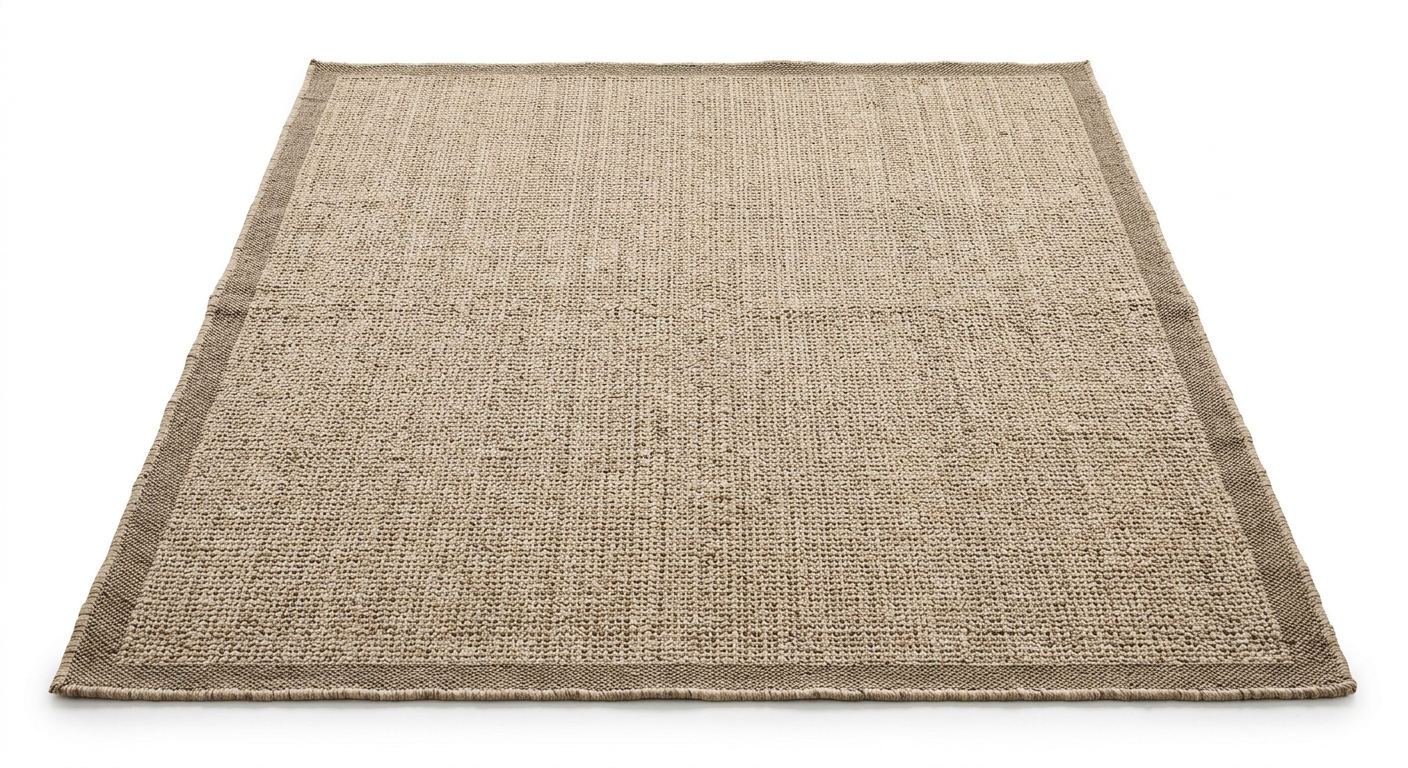Industrial area rug (Beige Fabric)