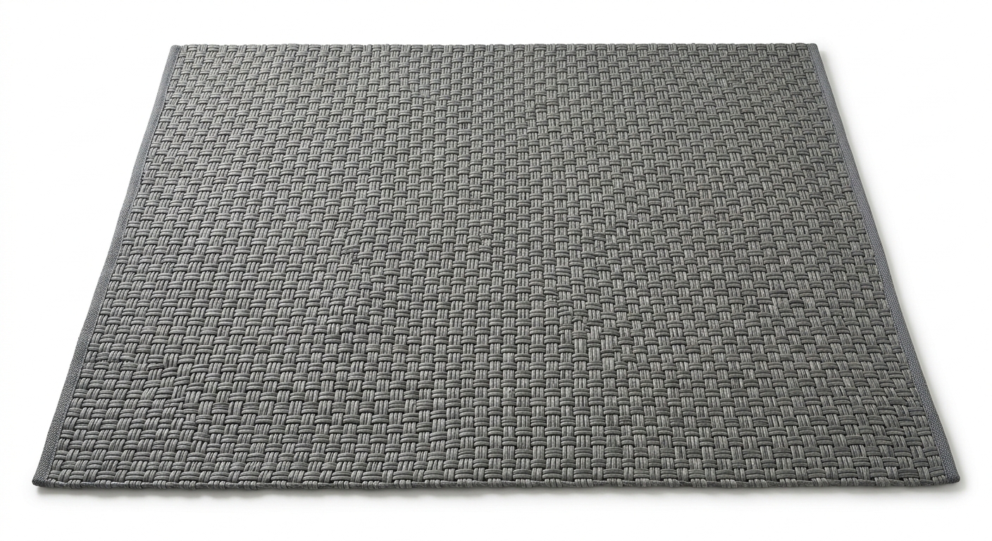 Industrial area rug (Gray Rattan)