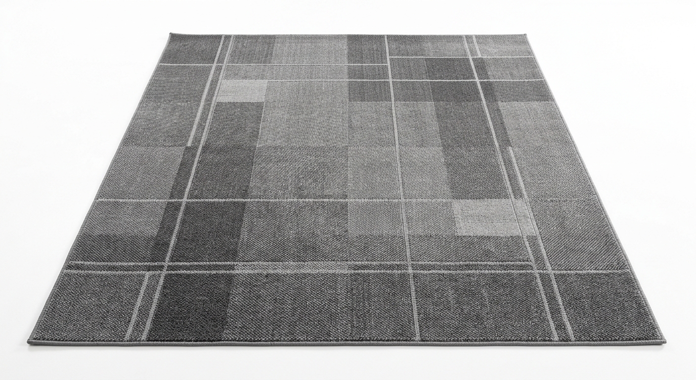 Modern area rug (Gray Fabric)