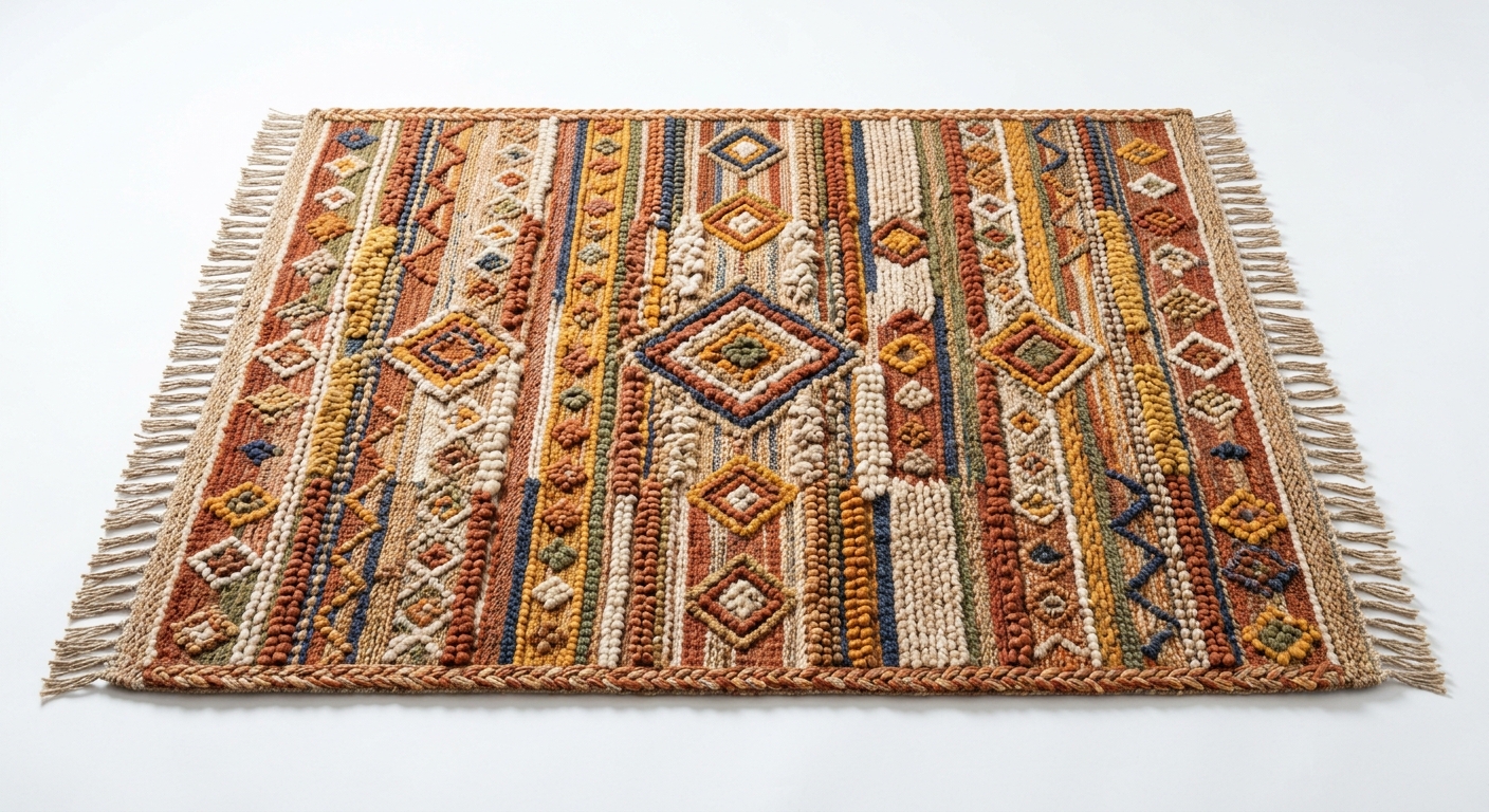 Warm area rug (Multi Fabric)
