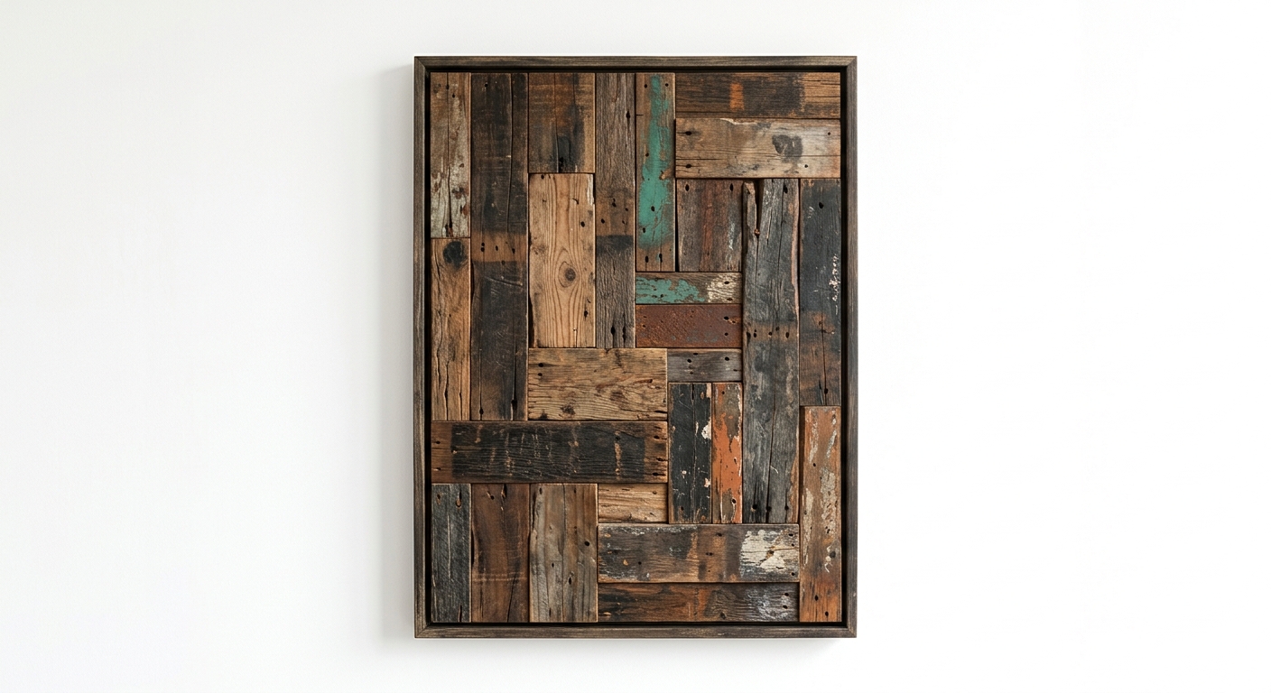Industrial canvas print (Multi Wood)