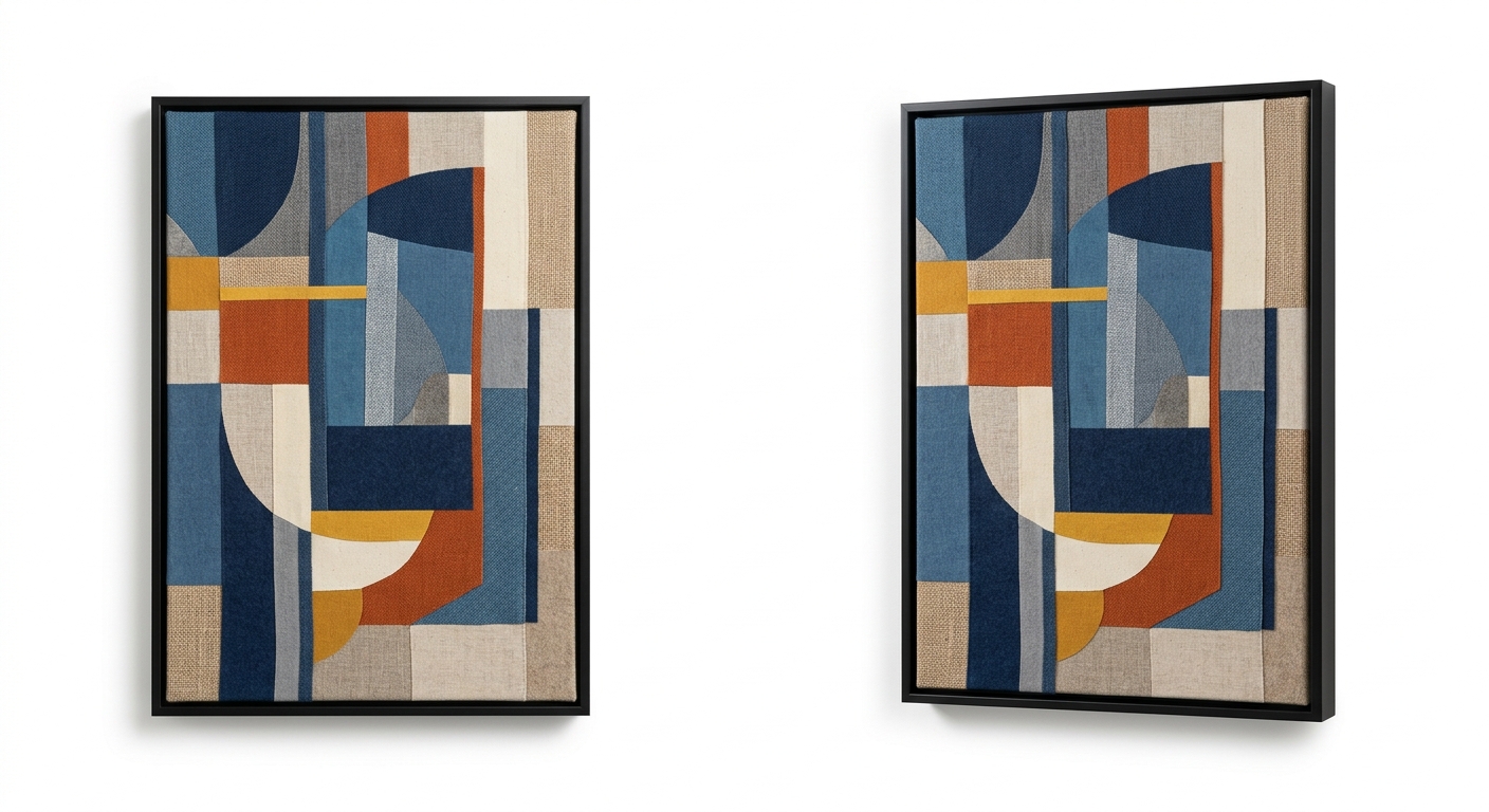Modern canvas print (Multi Fabric)
