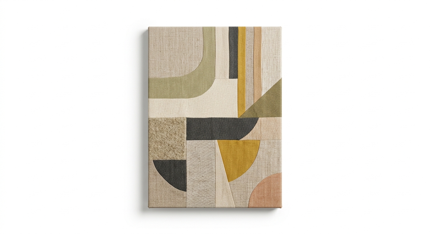 Scandinavian canvas print (Multi Fabric)