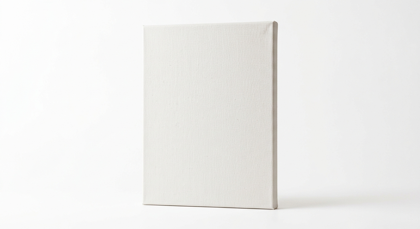 Warm canvas print (White Fabric)